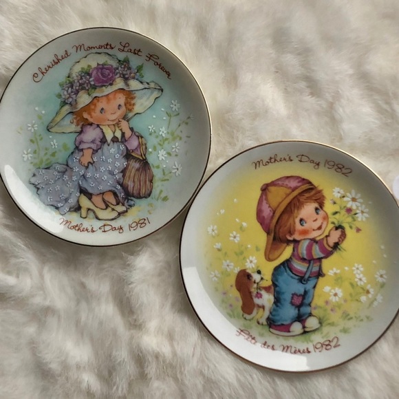 Cherished Moments/Little Things 1981-1982 PLATES - Picture 7 of 10